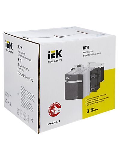 Контактор КТИ-5150 150А 230В/АС3 IEK