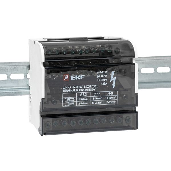 Шина нулевая в корпусе (4x11) EKF PROxima