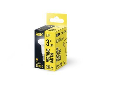 Лампа светодиодная R39 рефлектор 3Вт 230В 3000К E14 IEK