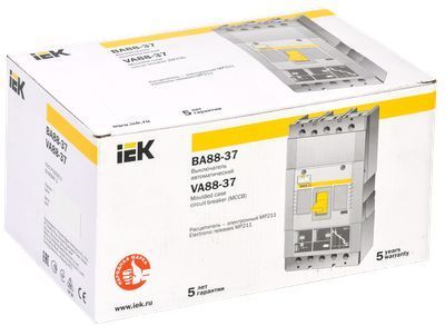 Выключатель автоматический ВА88-37 3Р 400А 35кА с электронным расцепителем MP 211 IEK