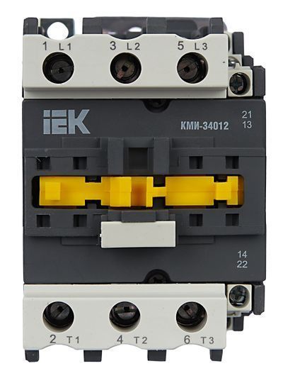 Контактор КМИ-34012 40А 230В/АС3 1NO;1NC IEK