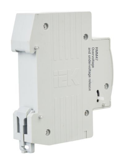 Расцепитель минимального/максимального напряжения РММ47 новая серия на DIN-рейку IEK