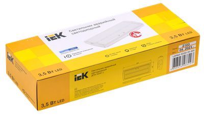 Светильник аварийный ДПА 5030-1 постоянный 1ч IP20 IEK