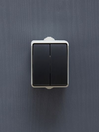 FORS Выключатель 2-клавишный для открытой установки 10А IP54 ВС20-2-0-ФСр серый IEK