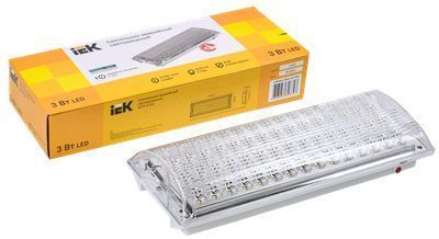 Светильник аварийный ДПА 2104 4ч IP20 IEK