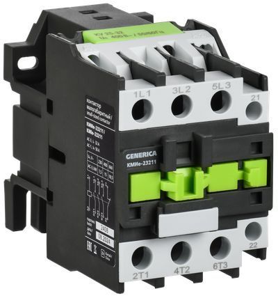 Контактор КМИе-23211 32А 400В/АС3 1NC GENERICA