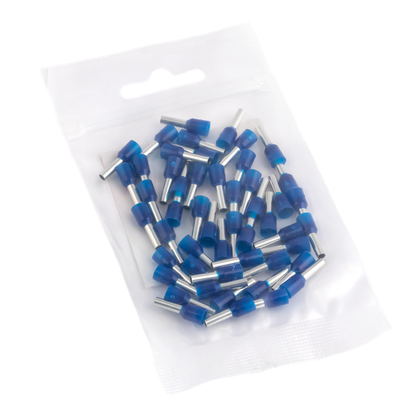 Наконечник штыревой втулочный изолированный НШвИ 2,5-8 (50шт.) EKF PROxima