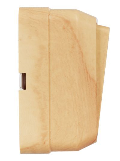 OKTAVA Выключатель 2-клавишный для открытой установки 10А ВС20-2-0-ОС сосна GENERICA