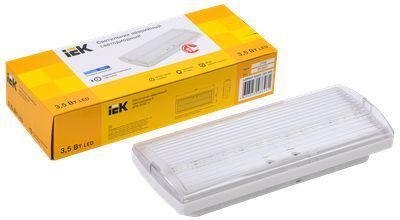 Светильник аварийный ДПА 5030-3 постоянный 3ч IP20 IEK