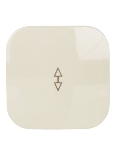 GLORY Выключатель 1-клавишный для открытой установки проходной 10А ВСп10-1-0-ХК кремовый IEK