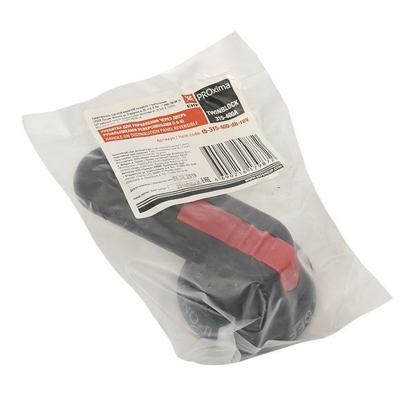 Рукоятка для управления через дверь рубильниками реверсивными (I-0-II) TwinBlock 315-400А EKF