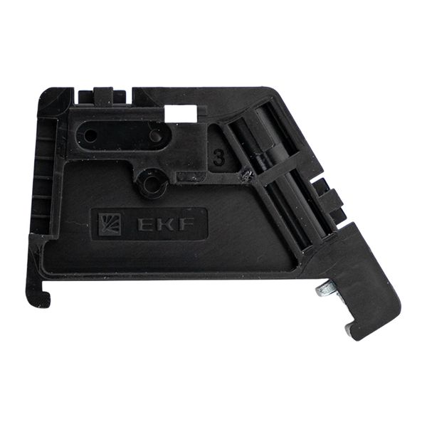 Зажим на DIN-рейку пластиковый 1 винт EW EKF PROxima