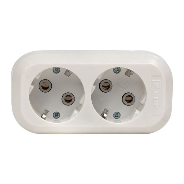 Колодка 2 гн. 16А 3,5кВт с/з Эксперт EKF PROxima