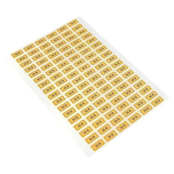 Наклейка "36В" (10x15) EKF PROxima