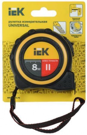 Рулетка измерительная UNIVERSAL 8м IEK