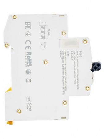 ARMAT Автоматический выключатель дифференциального тока B06S 1P+NP C20 30мА тип AC (18мм) IEK