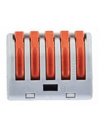 Строительно-монтажная клемма СМК 222-415 многоразовая (4шт/упак) IEK