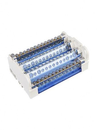 Шины на DIN-рейку в корпусе (кросс-модуль) ШНК 4х15 3L+PEN IEK