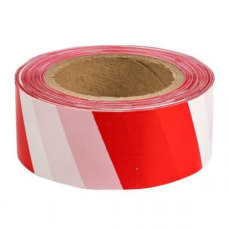 Лента оградительная ЛО "Красно-белая" 75x200 EKF Basic