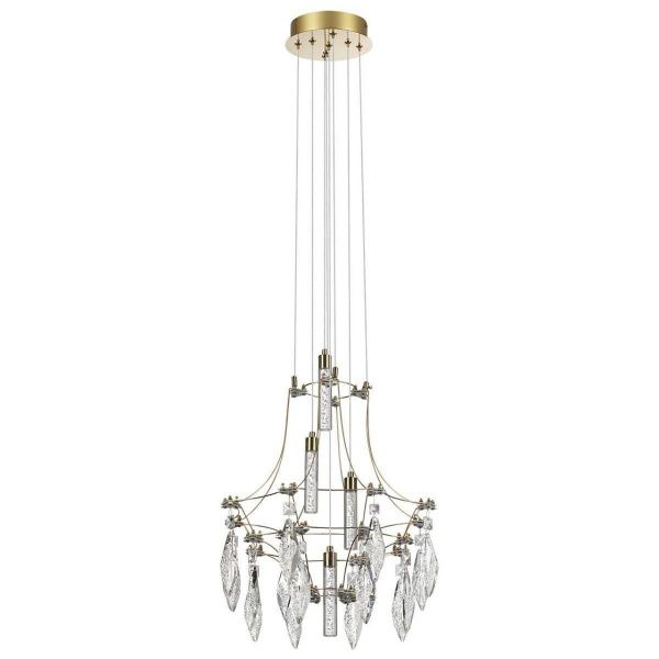 Подвесная светодиодная люстра Odeon Light Exclusive Classic Flamenco 7000/35L