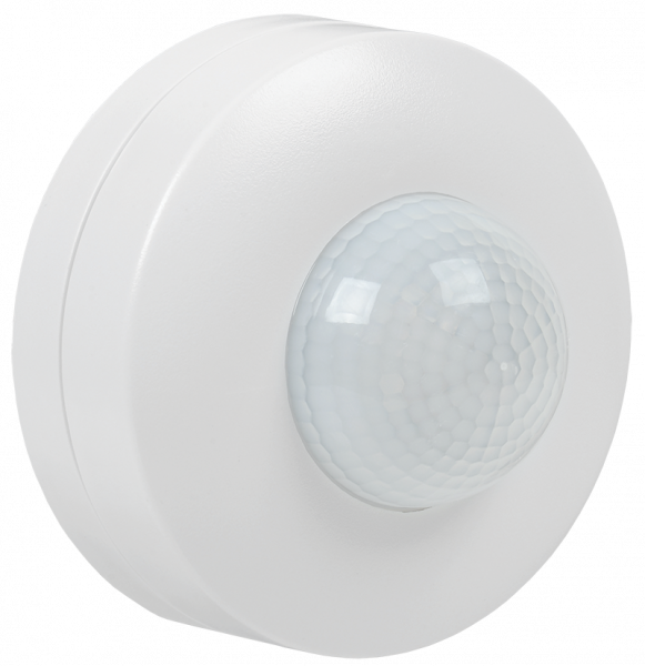 Датчик движения ДД-027 1200Вт 360град 12м IP20 белый IEK