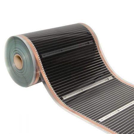 Инфракрасный пленочный теплый пол 220 Вт/м2 ширина 0,5 метра рулон 150 метров EKF