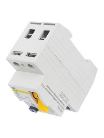 Выключатель дифференциальный (УЗО) ВД1-63S 2Р 50А 300мА IEK