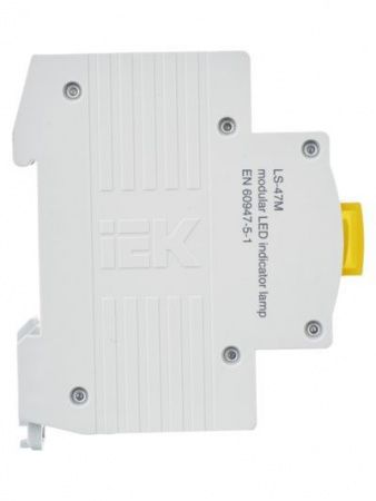 Лампа сигнальная ЛС-47М матрица желтая IEK