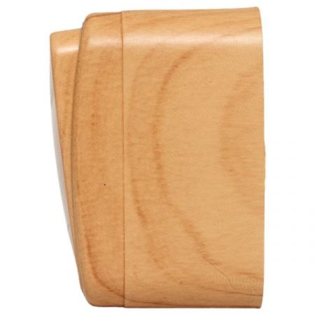 Выключатель 2-клавишный ОП Минск 10А светлое дерево EKF