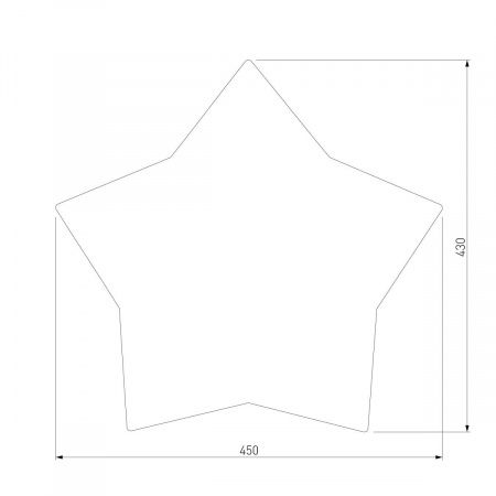 Настенный светильник TK Lighting 6972 Star