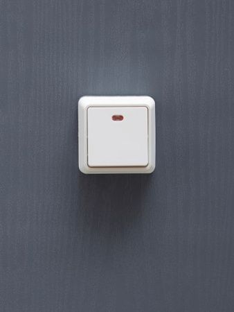 OKTAVA Выключатель 1-клавишный с индикацией для открытой установки 10А ВС20-1-1-ОБ белый GENERICA