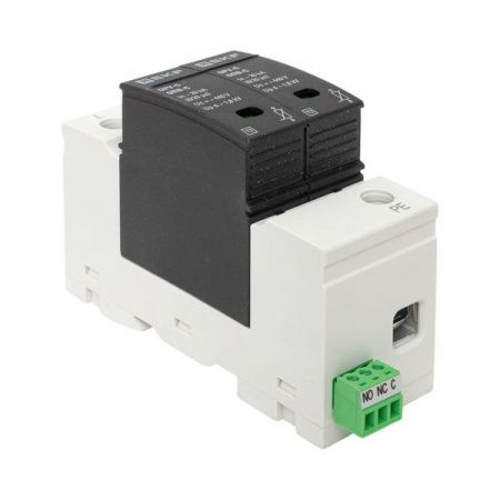 Ограничитель импульсных напряжений ОПВ-C/2P In 20кА 440В с сигн. EKF