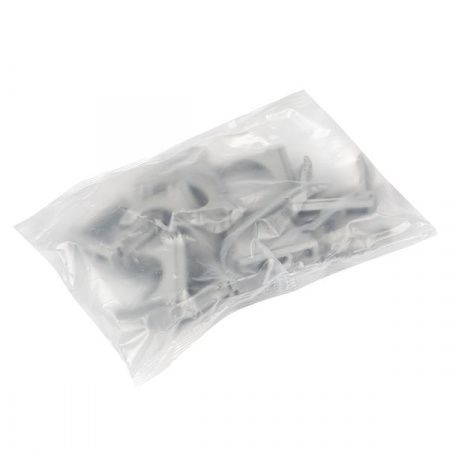 Крепеж-клипса d32 мм (10 шт) серая EKF-Plast